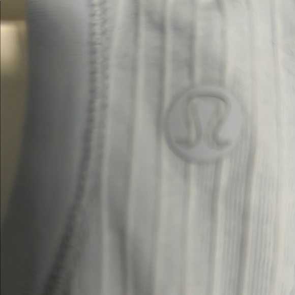 Light Blue Lululemon Women's Tank Top with built in bra. Like new. Size 12. - Picture 3 of 4